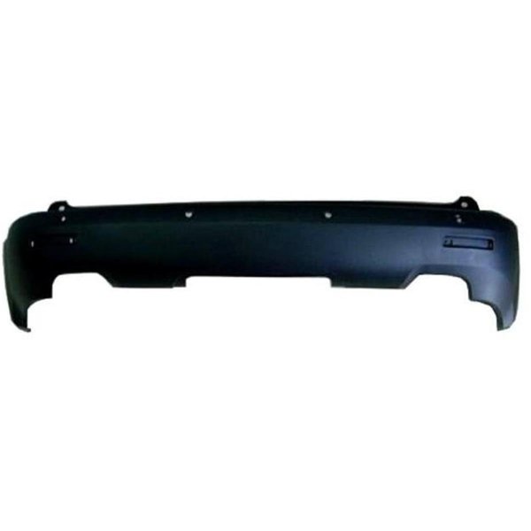 Geared2Golf Rear Bumper Cover with Sensor Holes for 2007-2012 GMC Acadia, Matte Dark Gray GE1827026